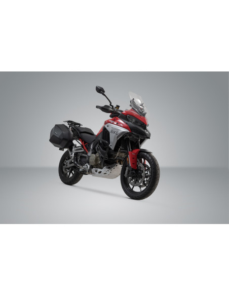 Système de valise latérale AERO ABS modèle USA SW-MOTECH 2x25L Ducati Multistrada V4 2020-2024