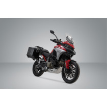 Kit valises en aluminium TRAX ADV modèle USA SW-MOTECH 37 / 37 l Ducati Multistrada V4 2020-2024 2