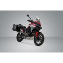 Kit valises en aluminium TRAX ADV modèle USA SW-MOTECH 45 / 45L Ducati Multistrada V4 2020-2024 2