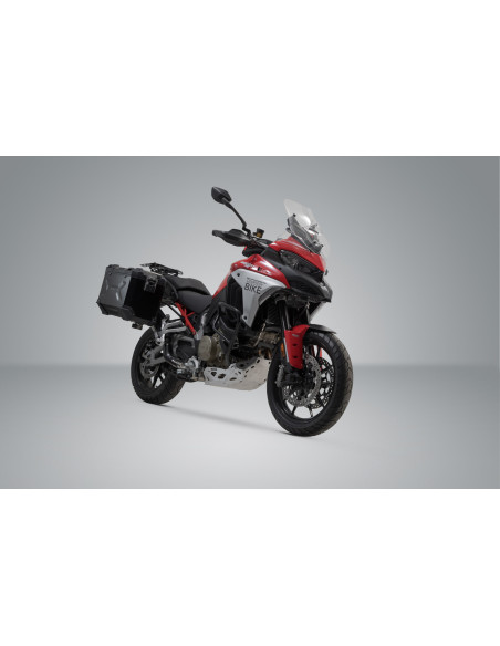 Kit valises en aluminium TRAX ADV modèle USA SW-MOTECH 45 / 45L Ducati Multistrada V4 2020-2024