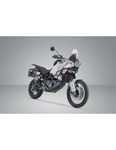 Valises latérales SW-MOTECH TRAX ADV 45 Litres avec support x2 DUCATI Multistrada V4/S/Sport 2020 Gris