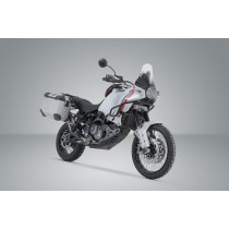 Valises latérales SW-MOTECH TRAX ADV 45 Litres gauche - 37 Litres droite avec support x2 DUCATI Desert X 2022 - Noir 2