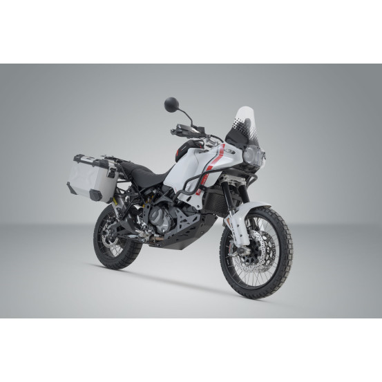 Kit valises en aluminium TRAX ADV modèle US SW-MOTECH 45 / 37 l Ducati DesertX 2022-2024
