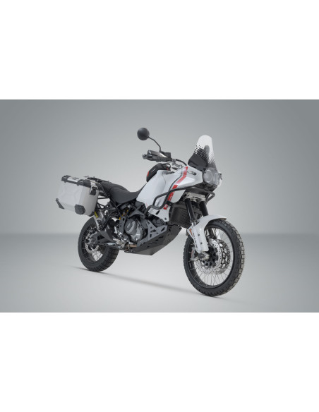 Kit valises en aluminium TRAX ADV modèle US SW-MOTECH 45 / 37 l Ducati DesertX 2022-2024