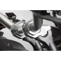 Réhausse de guidon Ø 28 mm SW-MOTECH 30 mm avec déport 22 mm BENELLI TRK 502 X 2018 - KTM 1290 Super Duke GT 2016 - 950 SM T .. 2