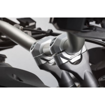 Réhausse de guidon Ø 28 mm SW-MOTECH 30 mm avec déport 22 mm BENELLI TRK 502 X 2018 - KTM 1290 Super Duke GT 2016 - 950 SM T .. 2