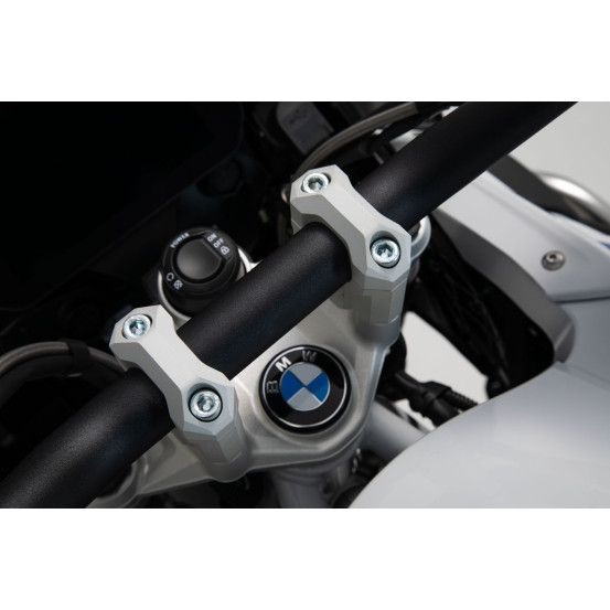 Réhausse de guidon Ø 32 mm SW-MOTECH 40 mm BMW R 1200 GS 2012-2018 - Adventure 2013-2016 - Rallye 2016-2018 - R 1250 GS - Adv..