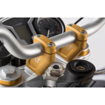 Réhausse de guidon SW-MOTECH 30 mm BMW R 1300 GS 2023 - Gris 2