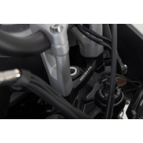 Réhausse de guidon Ø 22 mm SW-MOTECH 20 mm avec déport 30 mm BMW R nine T 2014-2020 Or 2