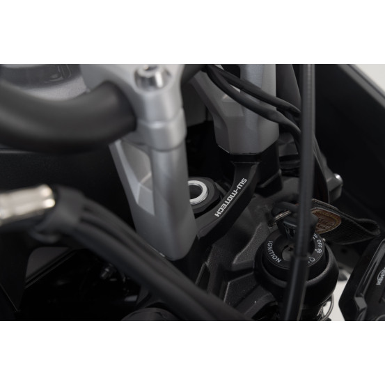Réhausse de guidon Ø 22 mm SW-MOTECH 20 mm avec déport 30 mm BMW R nine T 2014-2020 Or