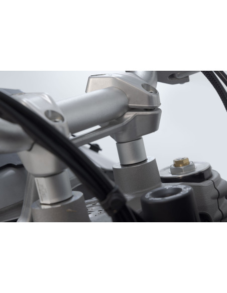 Réhausse de guidon SW-MOTECH 30 mm DUCATI Multistrada 1200/S 2010-2014 - 1260 2017-2020 - Enduro - Pikes Peak - S 2017 - GT 2..