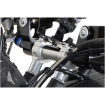 Réhausse de guidon SW-MOTECH 20 mm DUCATI Desert X 2022 - Gris 2