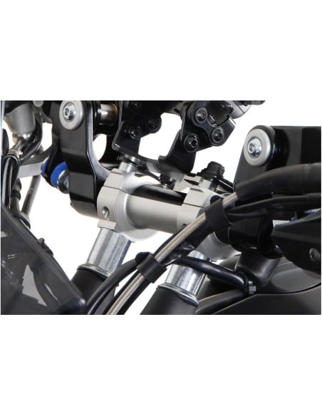 Réhausse de guidon SW-MOTECH 20 mm DUCATI Desert X 2022 - Gris