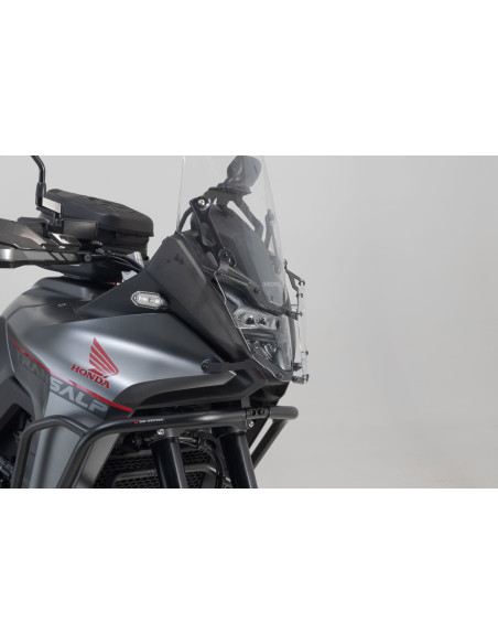 Réhausse de guidon SW-MOTECH 20 mm TRIUMPH Tiger 800 - 900 - 1200 Gris