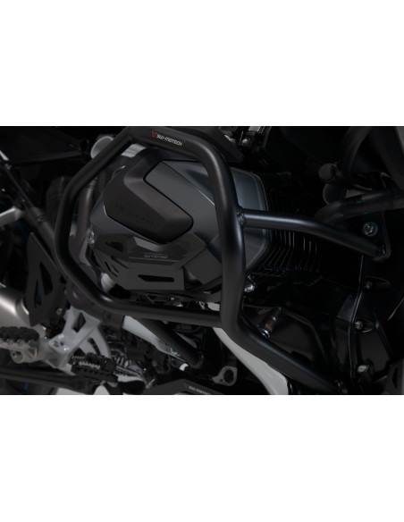 Kit protection de cylindre SW-MOTECH BMW R 1250 GS - Adventure 2018 - Rallye 2021 - R 1250 R - RS 2018 - RT 2018-2021 Noir/Gris