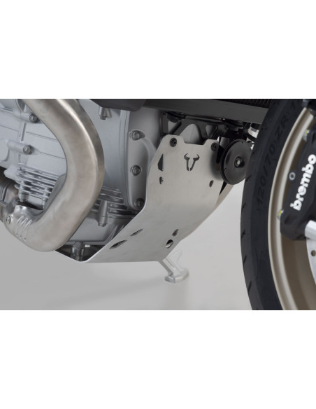 Sabot moteur SW-MOTECH MOTO GUZZI V100 Mandello/S 2022 - Noir