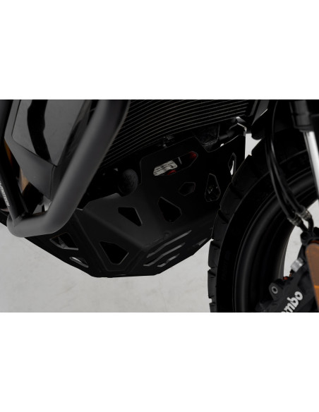 Sabot moteur SW-MOTECH MOTO GUZZI V100 Mandello/S 2022 - Gris