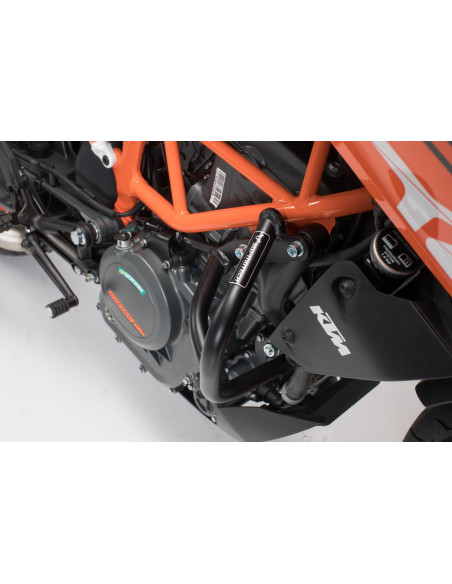 Pare Carters haut à monter sur pare carter bas SW-MOTECH KTM Adventure 790/R 2019 - 890/R 2020 Orange