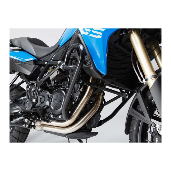Pare Carters haut à monter sur pare carter bas SW-MOTECH BMW R 1200 GS 2004-2007 Gris