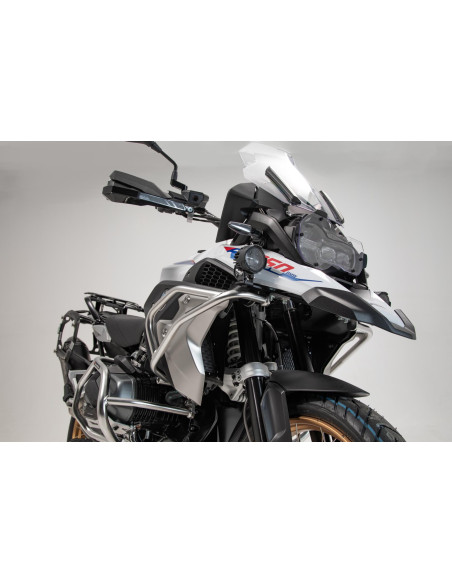 Pare Carters haut à monter sur pare carter bas SW-MOTECH BMW R 1200 GS - Rallye 2016-2018 - R 1250 GS 2018 - Rallye 2021 Noir