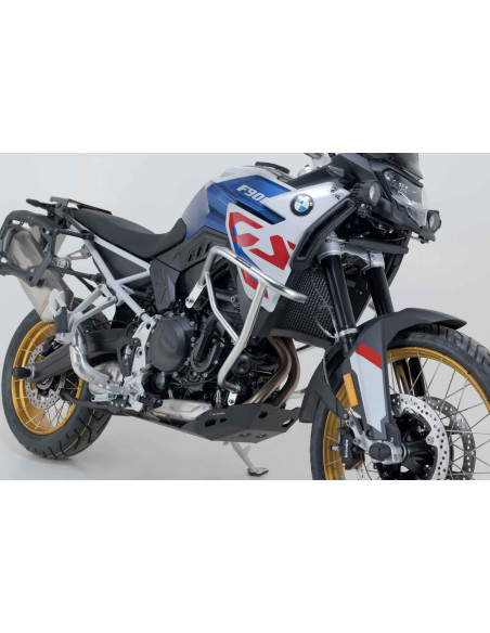 Pare Carters haut à monter sur pare carter bas SW-MOTECH BMW R 1200 GS - Rallye 2016-2018 - R 1250 GS 2018 - Rallye 2021 Gris