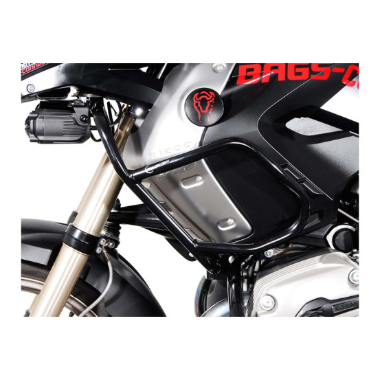 Pare Carters haut à monter sur pare carter bas SW-MOTECH BMW R 1200 GS 2008-2012 Gris