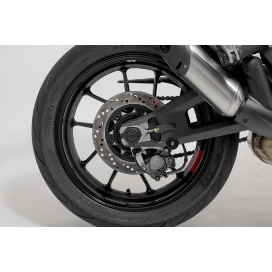 Roulettes protection SW-MOTECH pour bras oscillant KTM Adventure 1050 - 1090/R - 1190/R - 1290 Super Advneture/R