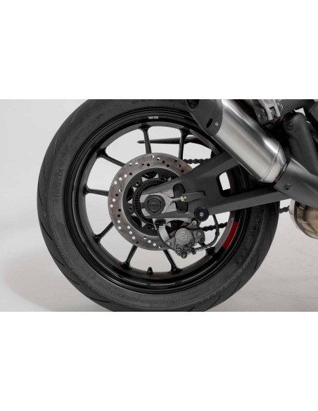 Roulettes protection SW-MOTECH pour bras oscillant KTM Adventure 1050 - 1090/R - 1190/R - 1290 Super Advneture/R