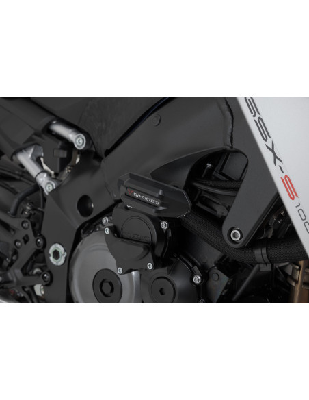 Kit tampons de protection SW-MOTECH SUZUKI SFV 650 Gladius 2009-2016 - SV 650 ABS 2015 - X 2018