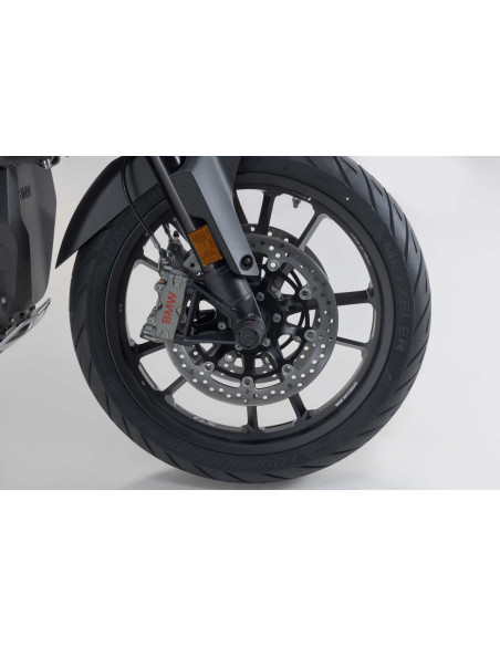 Roulettes protection de fourche SW-MOTECH BMW R 1200 GS - Adventure - Rallye - RT - R 1250 GS - Adventure - Rallye - RT