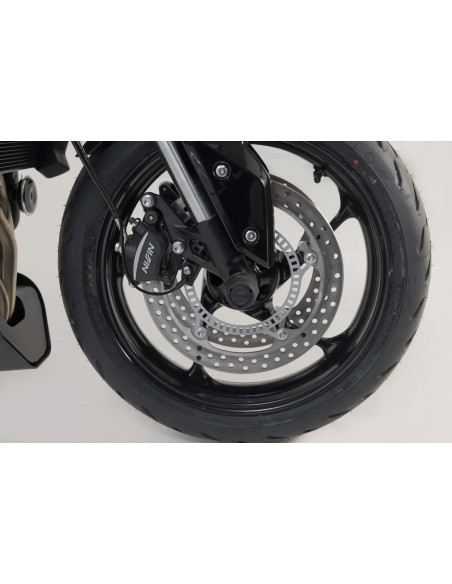 Roulettes protection de fourche SW-MOTECH TRIUMPH - HONDA - YAMAHA