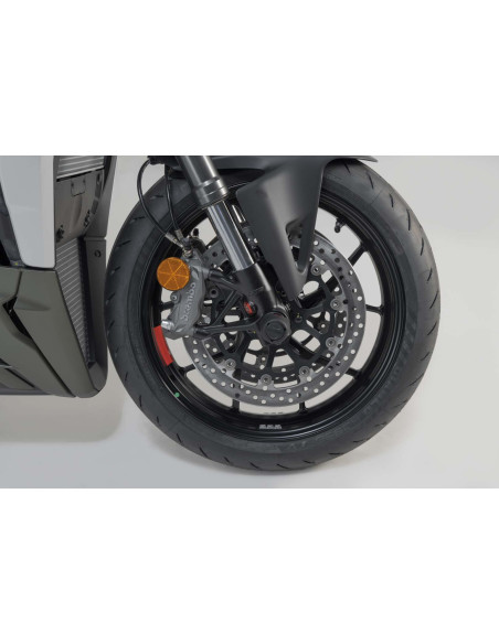 Roulettes protection de fourche SW-MOTECH DUCATI