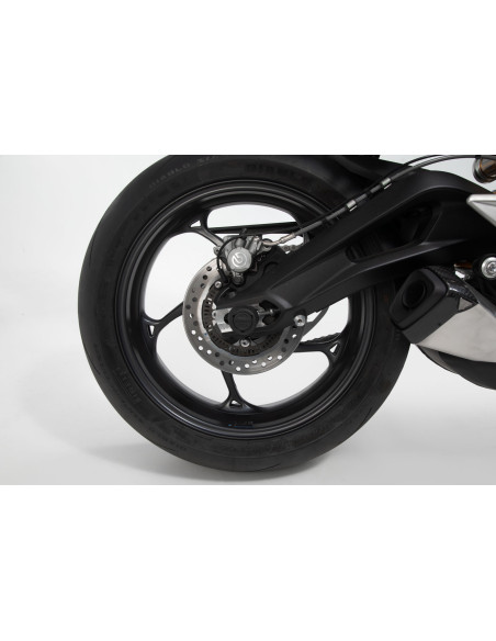 Roulettes protection SW-MOTECH pour bras oscillant TRIUMPH Scrambler 1200 - Street Triple - Daytona