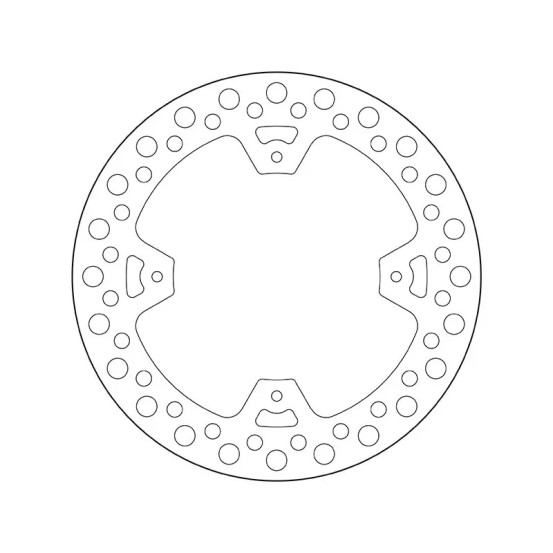 Disque de frein arrière BREMBO série rond HONDA 250 CRF R 2003-2026 /450 CRF -R 2004-2026