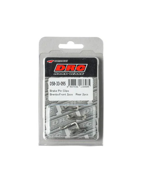 Kit de 4 goupilles pour axes de plaquettes étriers BREMBO