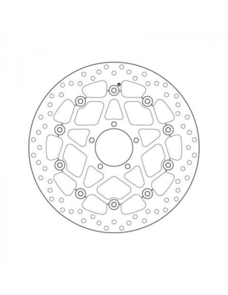 Disque de frein avant flottant Brembo Oro DUCATI SCRAMBLER
