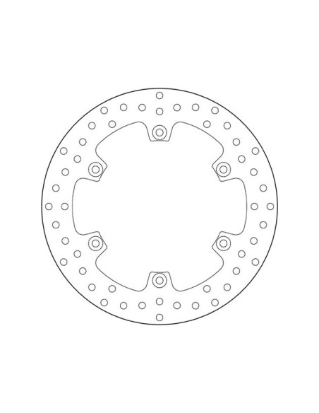 Disque de frein arrière fixe Brembo Oro MOTO GUZZI