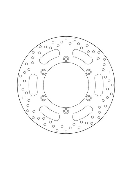 Disque de frein avant fixe Brembo Oro TRIUMPH