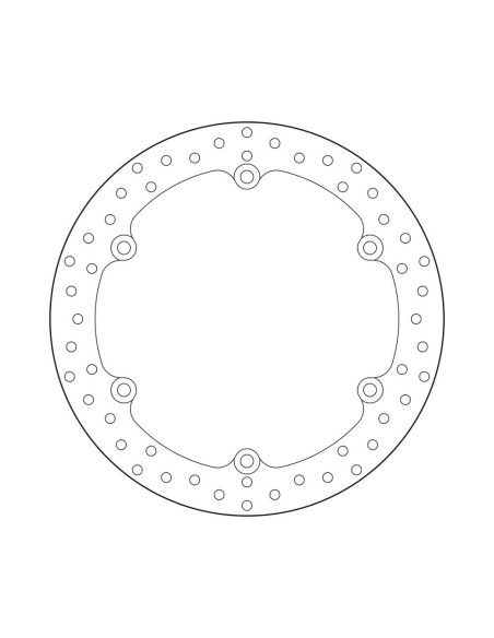 Disque de frein avant fixe Brembo Oro HONDA
