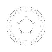 Disque de frein arrière fixe Brembo Oro KAWASAKI 2