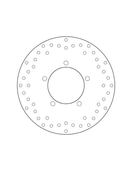 Disque de frein arrière fixe Brembo Oro KAWASAKI