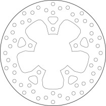 Disque de frein arrière fixe Brembo Oro KTM 2