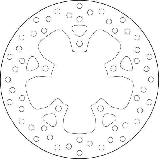 Disque de frein arrière fixe Brembo Oro KTM