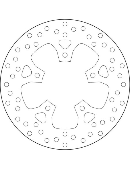 Disque de frein arrière fixe Brembo Oro KTM
