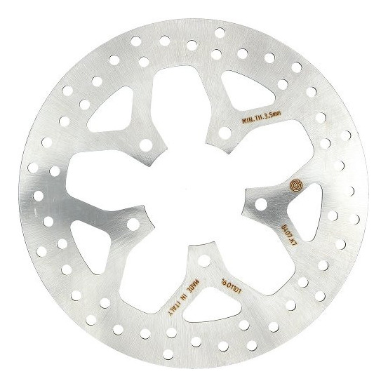 Disque de frein avant fixe Brembo Oro PEUGEOT