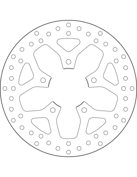 Disque de frein avant fixe Brembo Oro PEUGEOT