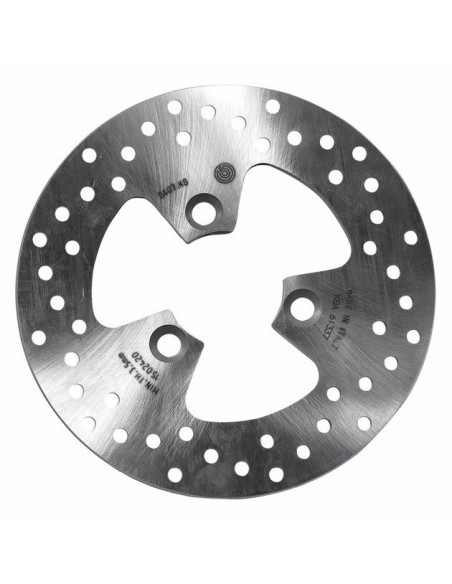 Disque de frein arrière fixe Brembo Oro PEUGEOT