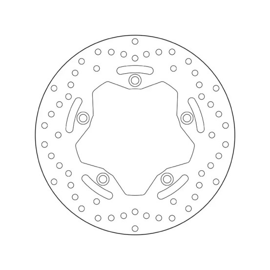 Disque de frein avant/arrière fixe Brembo Oro SYM