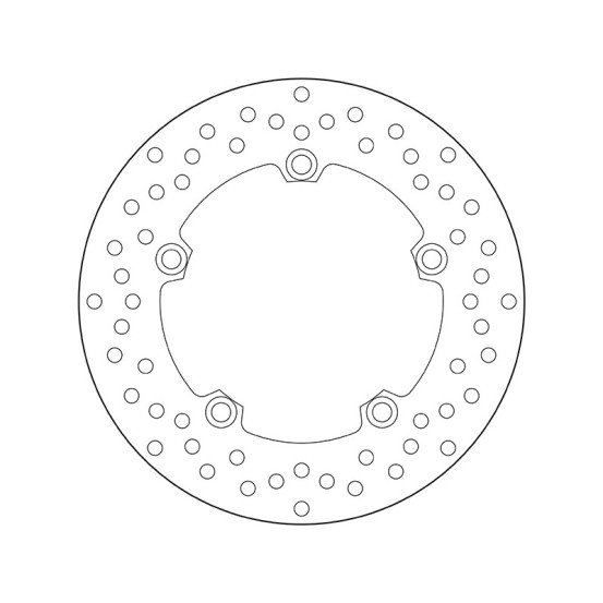 Disque de frein arrière fixe Brembo Oro YAMAHA