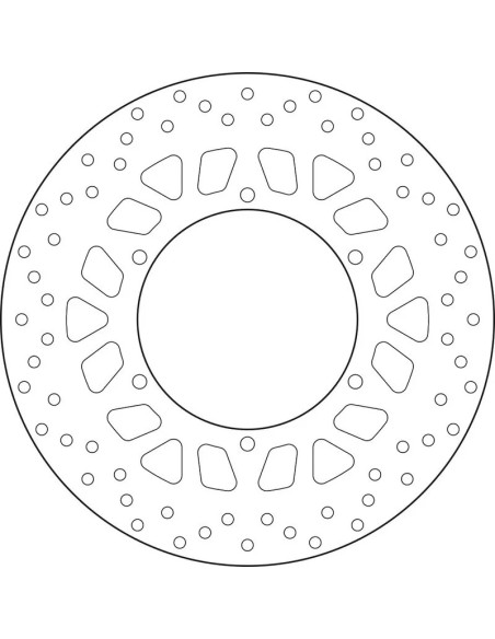 Disque de frein avant fixe Brembo Oro YAMAHA